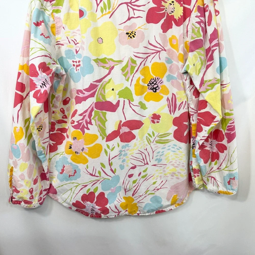 Pine Cone Hill Fine Linens Small Floral Pajama Set with Carry Bag Lounge 287